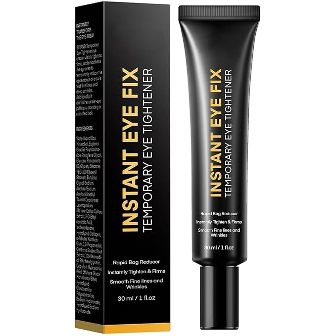 Temporary Instant Eye Tightener Cream: Instant Reduces Under-Eye Bags, Dark Circles Puffiness, Anti Aging Fine Lines, Firm Under Your Eyes
