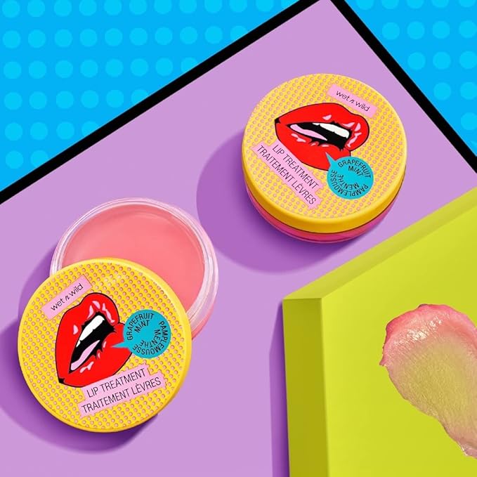 wet n wild Perfect Pout Hydrating Lip Treatment Grapefruit and Mint (Pack of 2)