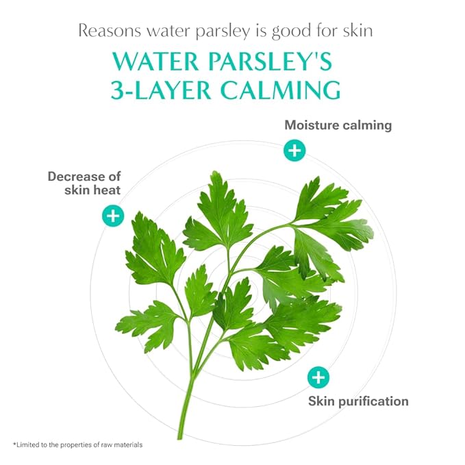 RATAPLAN Water Parsley Calming Toner & Moisture Cream Duo Set