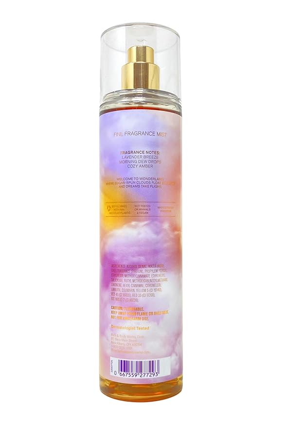 Bath & Body Works Cloud Nine Trio with a Lavender Dream Bar Soap - Fragrance Mist - Body Cream and Body Wash - Full Size