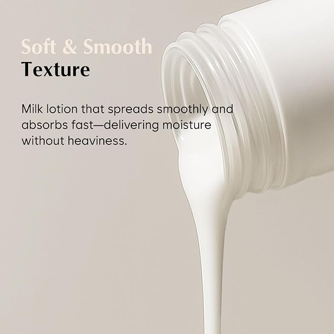 MIDHA RICE MILK LOTION, 6.76fl.oz/200ml, Deep Hydration, Soothing Care, Lightweight Nourishment – Smooth Skin Texture, Radiant Finish, Glowing Complexion