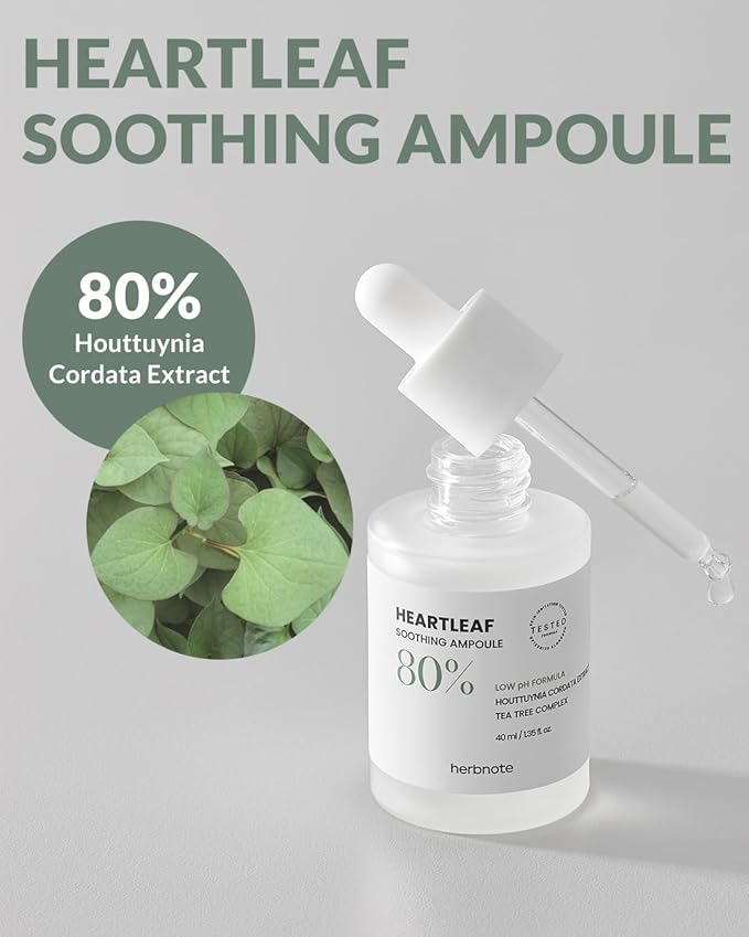 Heartleaf Soothing Moisture Ampoule & AHA BHA PHA Purifying Refresh Toner Bundle