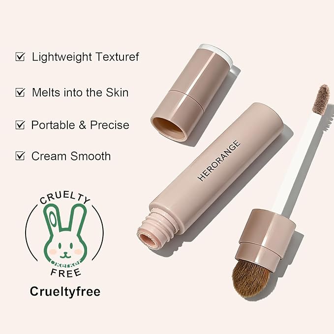 Cool Toned Liquid Contour Stick，Grey Nose Contour with Brush for Fair Pale Light Olive Skin,Long Lasting Cream Bronzer Gray, Blendable Lightweight Contouring Makeup Vegan & Cruelty-Free#01