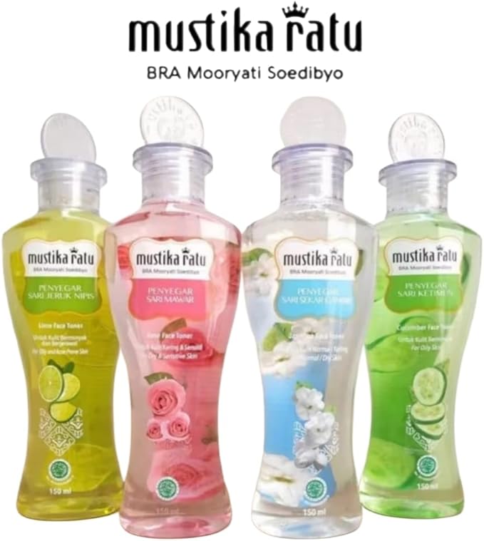 Mustika Ratu, Face Toner, 150ml, Rose (Pack of 1)
