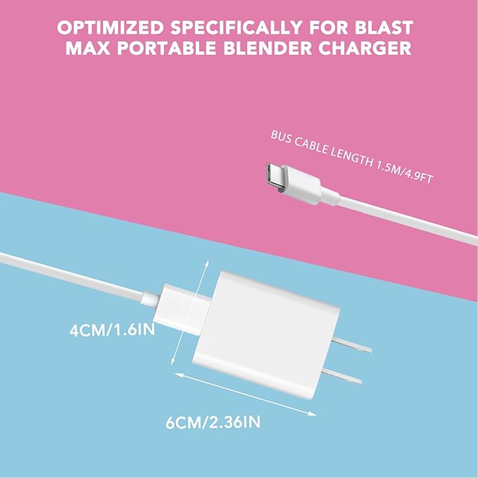 Charger Compatible with Medicube Age-R Booster Pro Replacement Power Adapter USB Charger Cord for Booster Pro Face Device