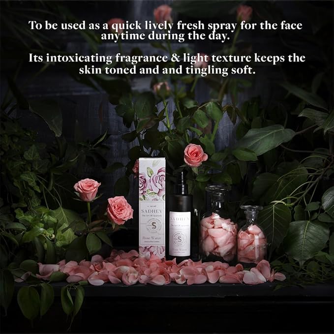Saadhev - Natural Rose Water Toner