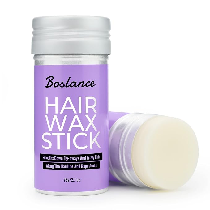 Hair Wax Stick - Strong Hold Styling Wax, Matte Finish Slick Back Stick, Easy Application - Styling Wax for All Hair Types，Natural Ingredients，Long-Lasting Styling，Travel Wax Stick For Hair.