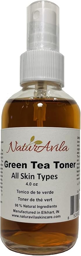 Green Tea Toner for All Skin Types 4oz.