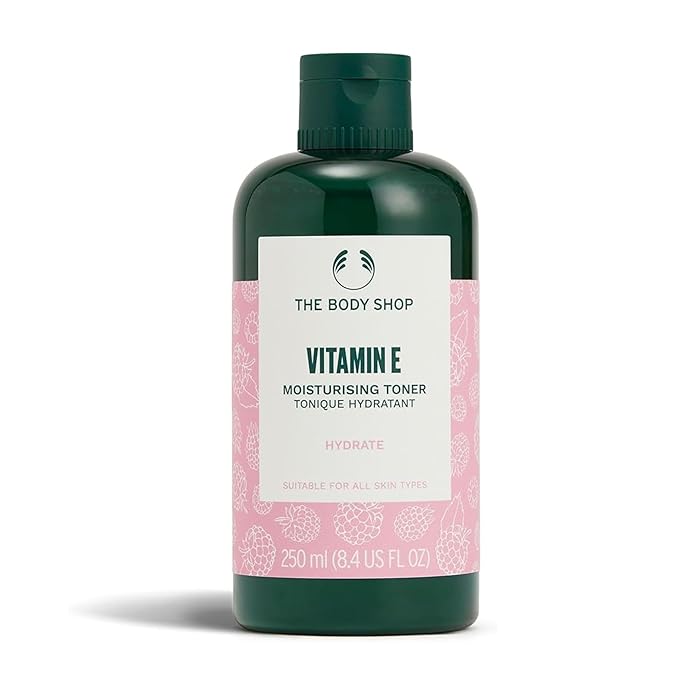 The Body Shop Vitamin E Hydrating Toner – Hydrates, Refreshes & Cleans – for All Skin Types – 8.4 oz