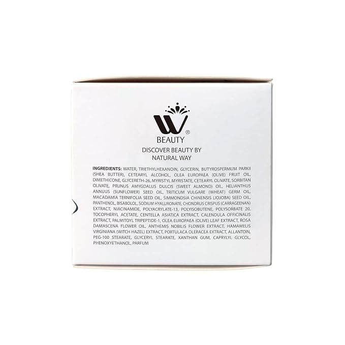WBM Restoring Night Cream for Face, Anti-Aging Moisturizer with Hydro-Rich Essence. Skin-renewing face cream for a hydrated, youthful look. Size: 1.7 oz.