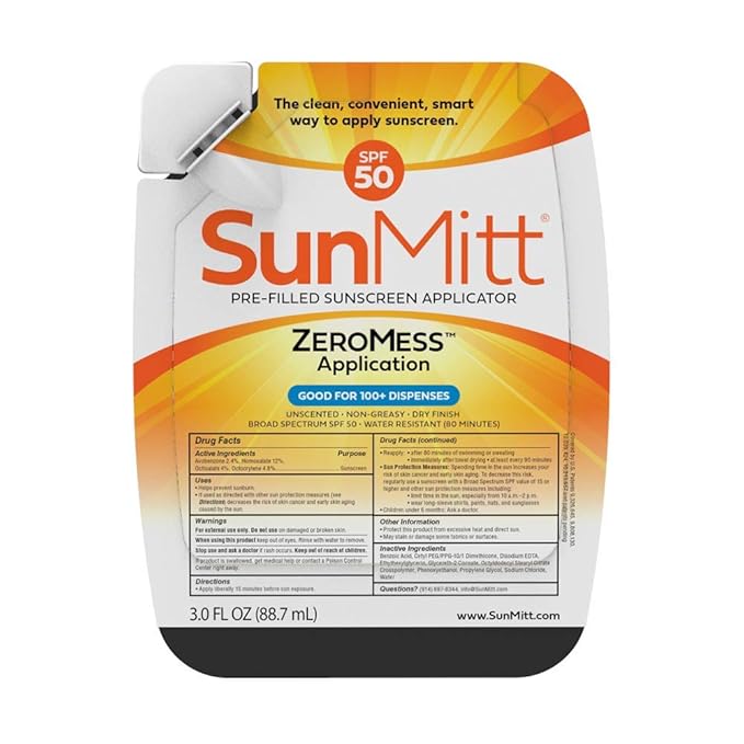 SPF50 Pre-filled Sunscreen Applicator