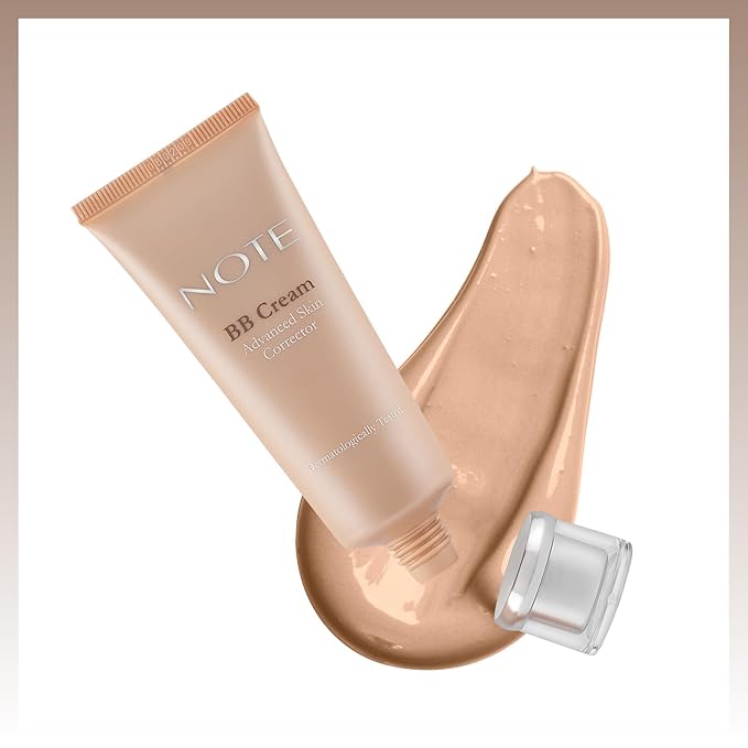 NOTE BB Cream SPF 15 - Tinted Moisturizer Face Cream with Vitamin E - Hydrating Foundation Makeup for Lasting Natural Finish - 500-1 oz