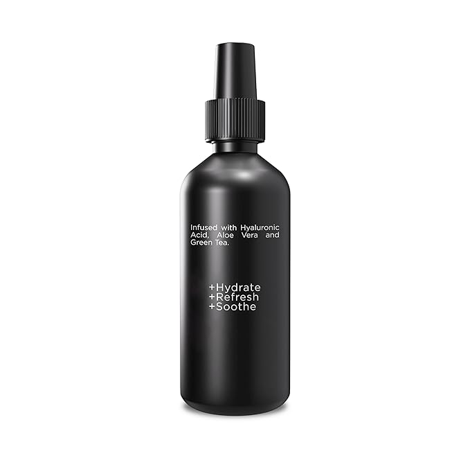 Gentlehomme - Coconut Face Mist - Men’s Facial Spray - with Hyaluronic Acid, Aloe Vera & Green Tea - Refresh, Moisturize & Hydrate - Use Day & Night - Safe for All Skin Types - Vegan - 3.4oz - 1 Pack