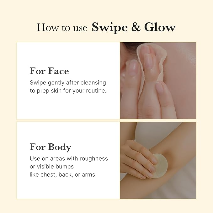 medicube Kojic Acid Clarity Duo for Troubled Skin: Kojic Acid Turmeric Clarifying Pad and Kojic Acid Turmeric Smoothing Toner for face & Body