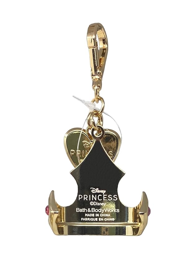 Bath & Body Works Limited Edition Princess Collection Aurora Crown PocketBac Holder with a Peach Gardenia Sample Soap