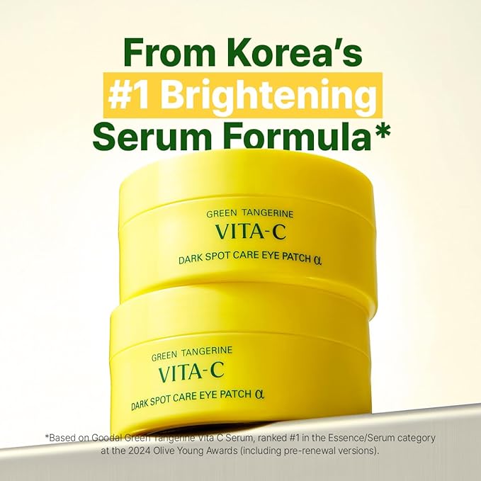 [Bundle] Goodal Green Tangerine Vitamin C Toner Pad & Eye Patch [Advanced Ver.]