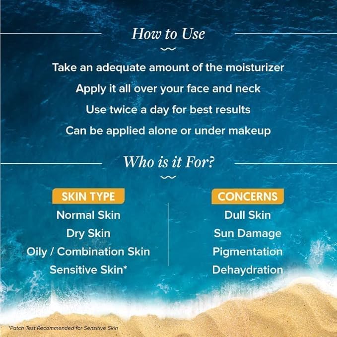 Aqualogica Glow+ Jello Face Moisturiser | Oil-Free Gel-Based Formula | Infused with Vitamin C & Papaya for Illuminating Moisturization | Gives Hydrated & Nourished Skin | 1.76 Oz/50g