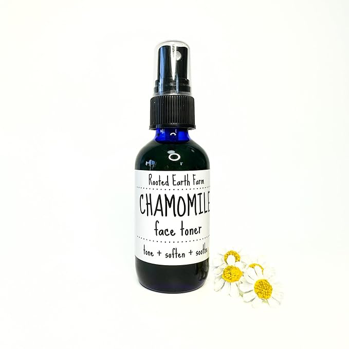 Chamomile Face Toner - 2 fl oz - Daily Herbal Facial Mist - Gentle for Sensitive Skin