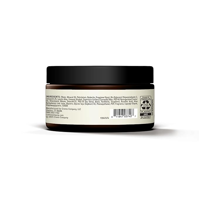 Cremo Hair Styling Cream, Premium Barber Grade Hair Products, 3.4 Oz
