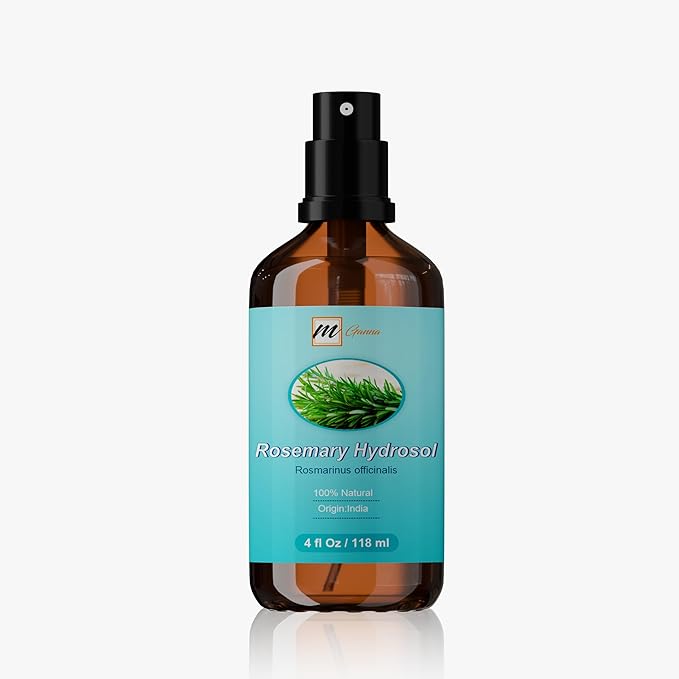 Rosemary Water Spray 4 Fl Oz / 118 ml Natural Herbal Essence for Skin and Hair Care