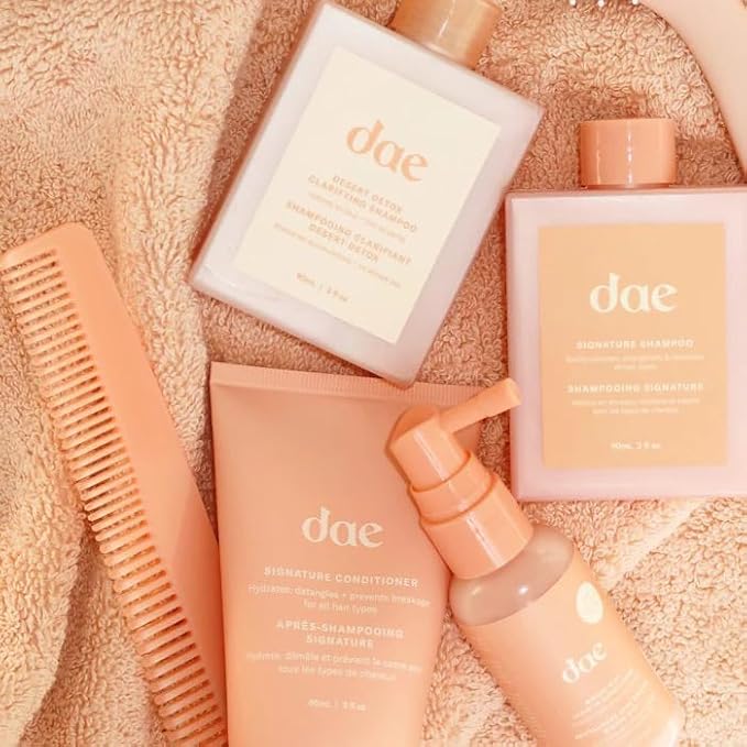 DAE Once Upon a Wash Hair Gift Set (Conditioner, Shampoo, Detox Shampoo, Leave-In Conditioner)