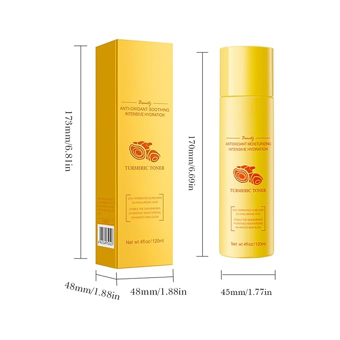 iiniim Lightweight Hydrating Toner - Soothing Daily Facial Water for Women's Skin Care Turmeric One Size