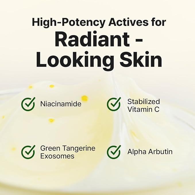 GOODAL Green Tangerine Vitamin C Cream [Advanced Ver.] – Vitamin C Cream with 5% Niacinamide | Fades Dark Spots, Boosts Radiance & Hydrates | Korean Skincare 1.69oz / 50ml