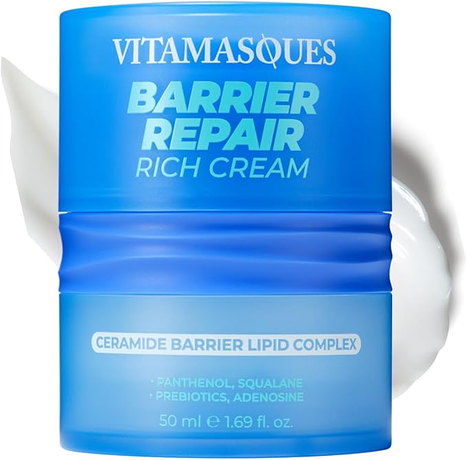Vitamasques Barrier Repair Moisturizer & Toner Set - Simple 2 Step Healthy Hydration