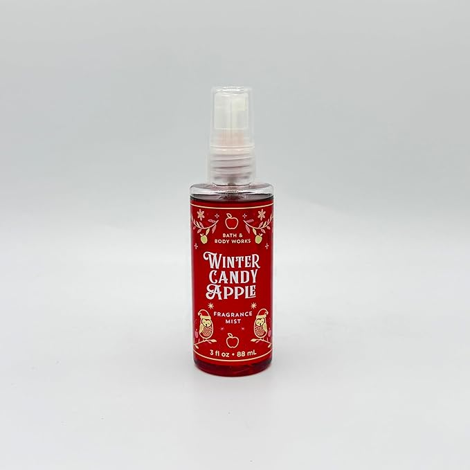 Bath & Body Works Winter Candy Apple Travel Size 3-Piece Set | Includes: 2.5oz Ultimate Hydration Body Cream, 3oz Body Wash and 3oz Fragrance Mist
