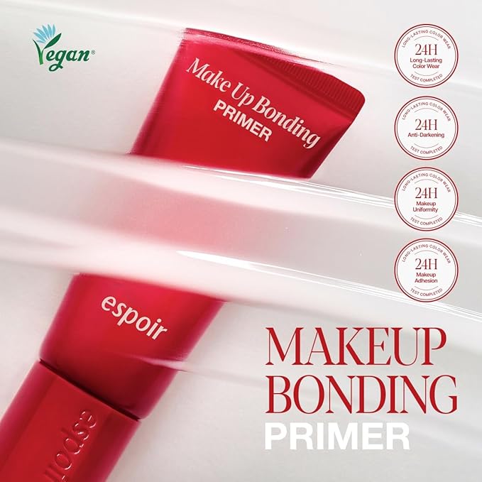 Espoir Bonding Primer 37g | Foundation Base Prep for Long-wearing & Flawless Makeup, Vegan, Korean