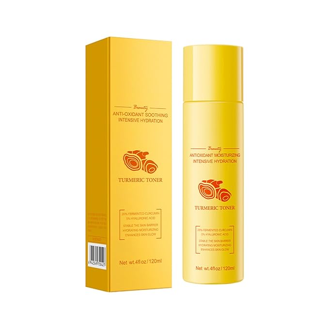 Hydrating Facial Essence Water | Lightweight Toner for a Refreshed & Soothed Complexion Turmeric One Size