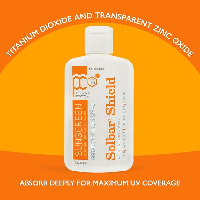 Solbar Shield Sunscreen SPF 40 4.40 oz (Pack of 4)
