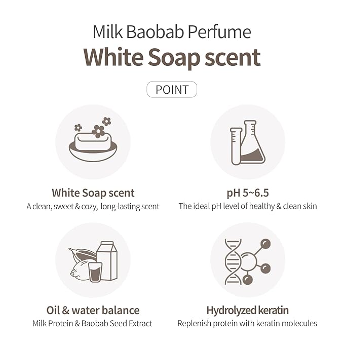 Hydrating Shampoo for Dry Hair, Nourishing Korean Hair Care, Long-Lasting White Soap Fragrance, Hydrolyzed Keratin, Paraben-Free, 16.9 fl oz
