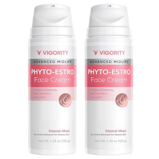 Vigority Bioidentical E3 Face Cream: Natural Estrogen Cream for Mature Skin