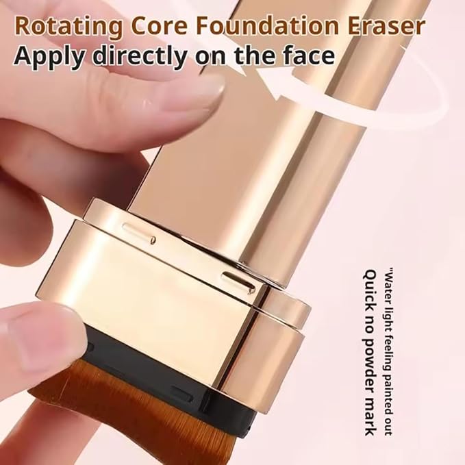 Luminous Dual-Ended Concealer Foundation Stick Korean 3 in 1, Double-Ended Stick Foundation, Flawless and Long-Lasting, Lightweight, Brightens, Long-Lasting for All Skin Types (#02 Natural)