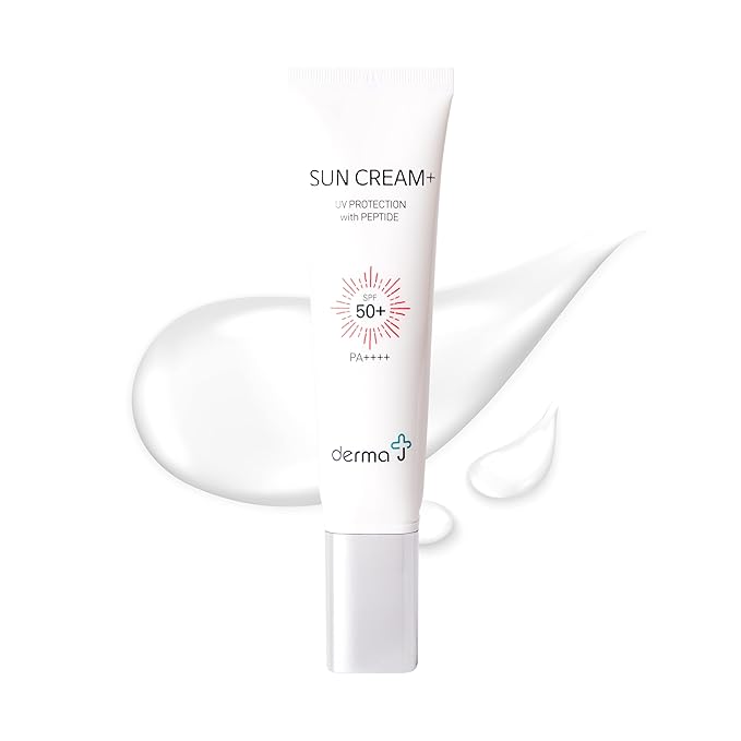 Peptide sunscreen with SPF 50+ / PA++++ (50ml / 1.69 fl oz.) -Perfect UV Protection -Dermatologist Tested and Recommended -Daily Moisturizer Facial sunscreen for All Type of Skin
