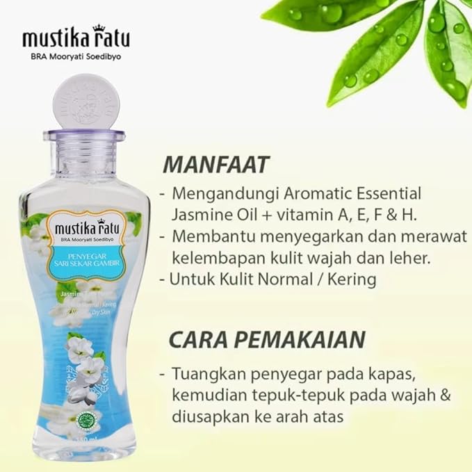 Mustika Ratu, Face Toner, 150ml, Jasmine (Pack of 1)