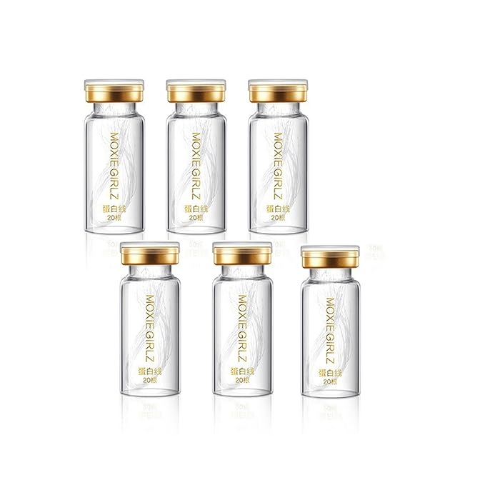 Soluble Protein Thread Lifting Set, Nano Gold Essence & Absorbable Collagen Silk Peptide Threads for Face, Hydrating & Firming Skin Care Kit, Reduces Appearance of Fine Lines & Wrinkles