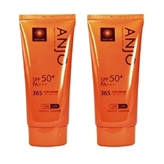 Secret Black 365 Sun Cream 70g X 2Pcs Daily Sun Block Spf50+ Pa+++ UVA UVB Protection