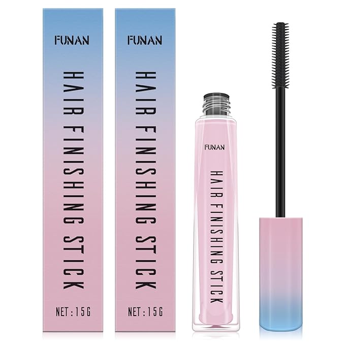 Hair Finishing Stick 2 Pack for Small Broken Hair Cream/Gel for Women Naturally Refreshing, Non-Greasy and Non-Sticky