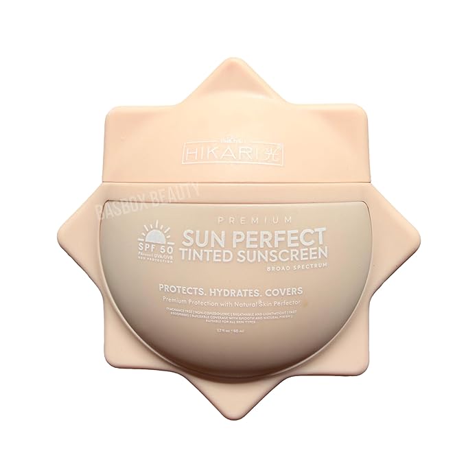 HikariSkin Essentials Ultra Fresh & Premium Sun Perfect Tinted Sunscreen - 50ml each