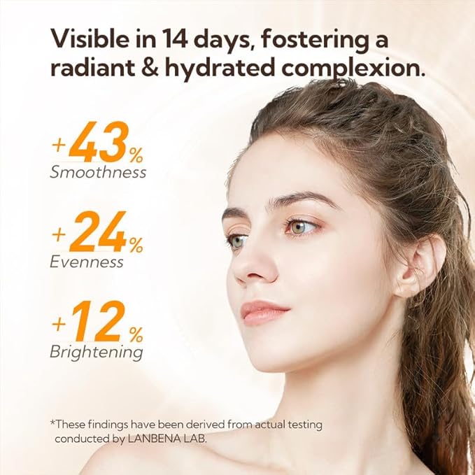 LANBENA Brightening Toner, Facial Toner with Vitamin C for Even Tone, Hydrating Toner for face, Alcohol Free, Boost Radiance, Calming Skin, Refreshing, Fragrance Free - Skincare for Face