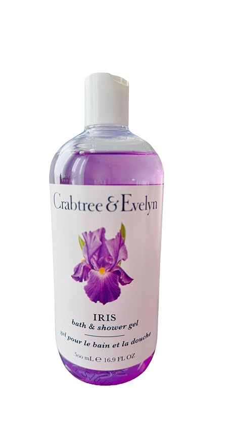 Crabtree & Evelyn Iris Bath Set Shower Gel and Body Lotion Duo