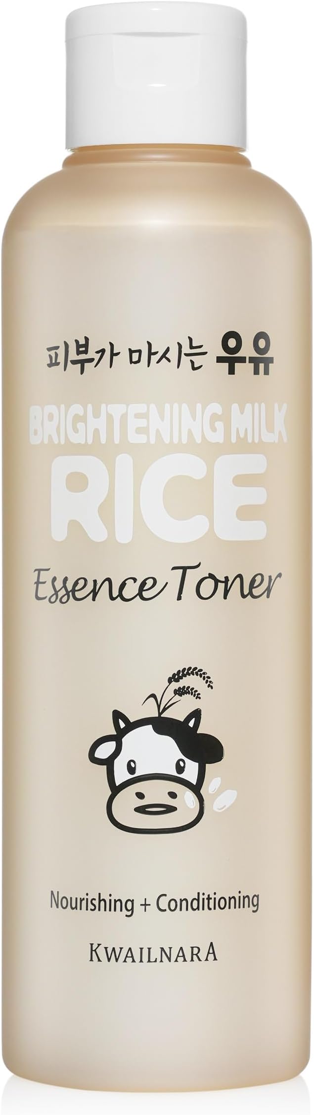 KWAILNARA Rice Milk Face Toner (6.76 Fl Oz) – Korean Toner for Radiant & Supple Skin | Milk Protein, Royal Jelly & Vitamin Complex | Long-Lasting Hydration