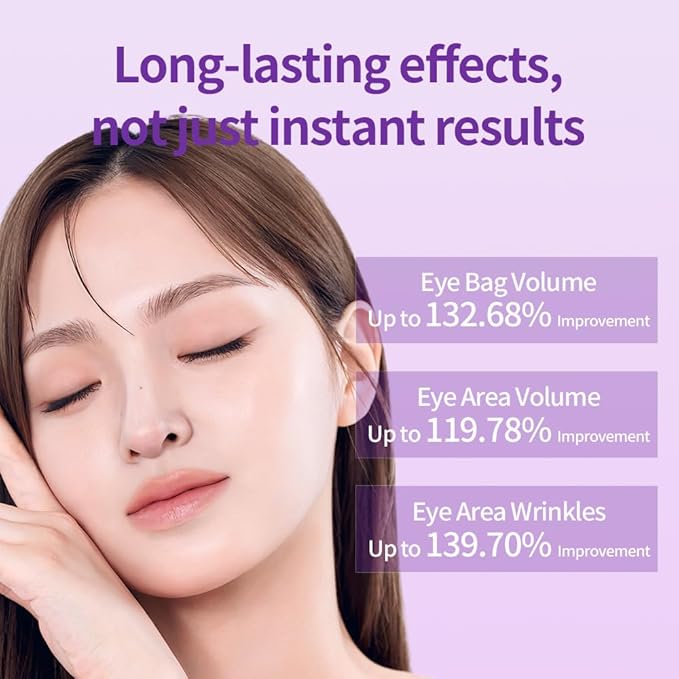 Retinol Volume Eyebag Cream - Reduce Puffy Eyes, Undereye Bags, Firming with Retinol, Korean Skincare Hydrating, Lifting Cream 10ml / 0.33 Fl Oz