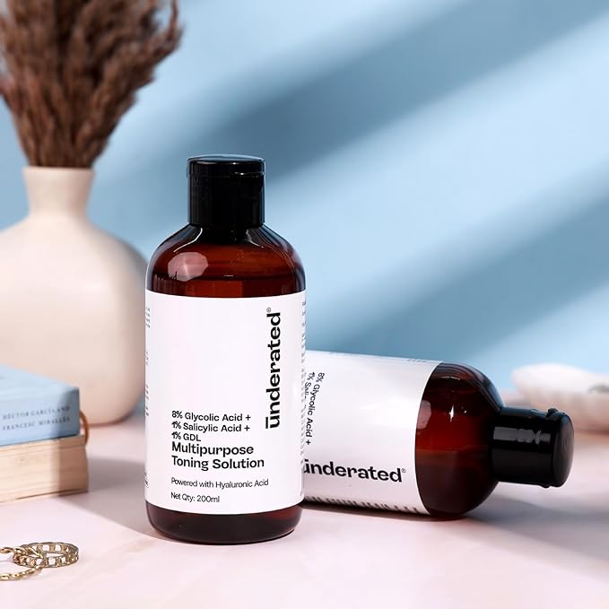 Multipurpose Toning Solution Powered with 8% Glycolic Acid, 1% Salicylic Acid & 1% GDL | 200ml|Liquid