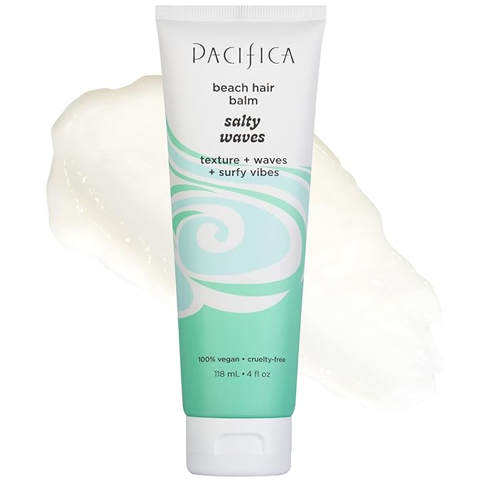 Pacifica, Beach Hair Balm Salty Waves 4 Ounces, 4 Fl Oz
