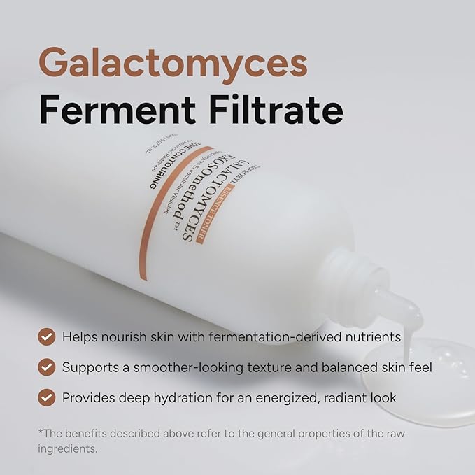 GALACTOMYCES EXOSOmethod Essence Toner for Dewy&Glass Skin, Milky Toner with Niacinamide &Collagen &Panthenol, Hydrating & Refreshing for All Skin Types, Korean Skin Care (5.07 Fl Oz/150ml)