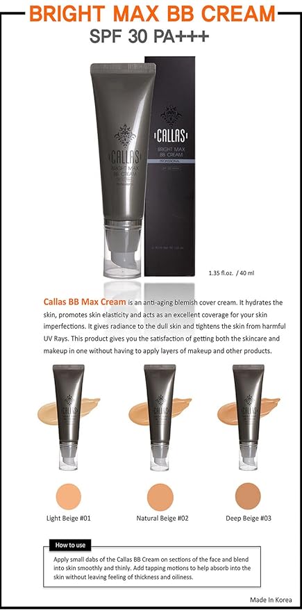 Bright Max BB Cream SPF30 03 Deep Beige