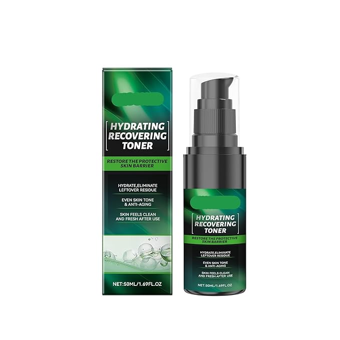 Men's Moisturizing Toner - Hydrating Brightening Oil-Control Essence Spray, Gentle Universal Facial Toner(1PCS)